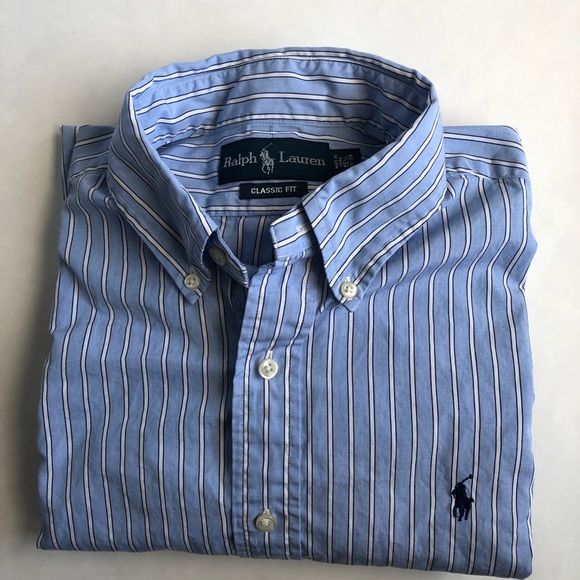 Ralph Lauren Men’s Classic Fit Shirt 15.5 34/35 - Picture 1 of 4